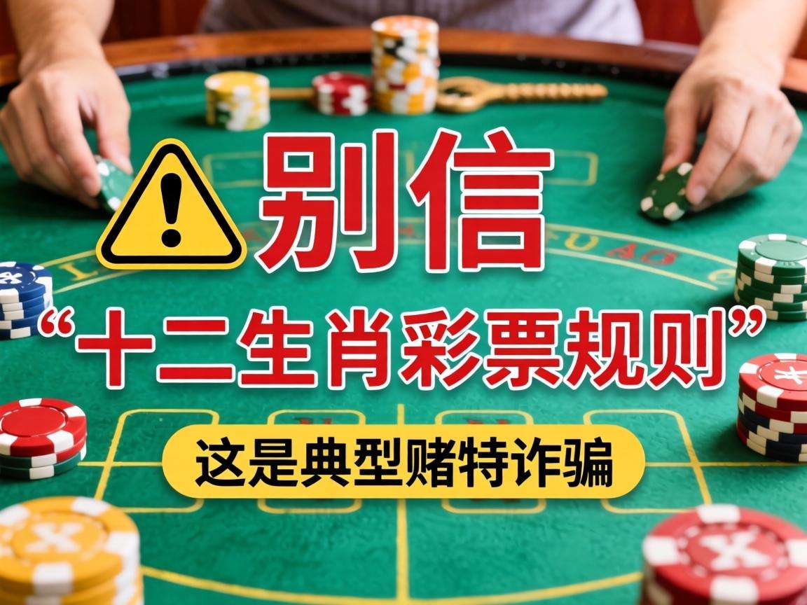 风险警示：别信“香港十二生肖彩票规则”相关引流，这是典型赌博诈骗