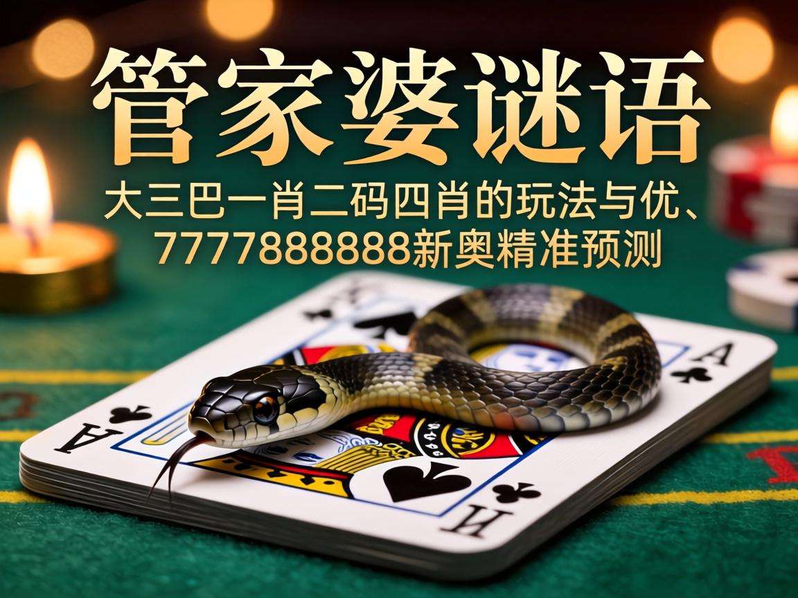 梦见生肖选号暗藏陷阱？警惕“管家婆谜语怎么猜中奖、澳门大三巴一肖二码四肖的玩法与优、7777888888新奥精准预测”涉赌诈骗风险